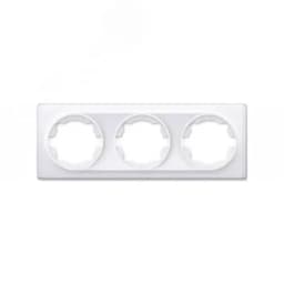 Рамка тройная, цвет белый (серия Florence) 2172784 ССТ