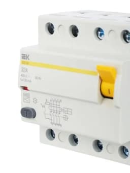 Выключатель дифференциального тока (УЗО) 4п 32А 30мА тип AC ВД1-63 KARAT IEK MDV10-4-032-030