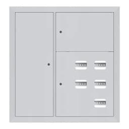 Щит этажный 5 кв. слаботочка слева (1000х950х150) EKF Basic