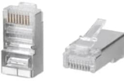 Коннектор RJ-45 (8Р8С) кат.5e экранированный (J-RJ45-8p8c-FTP-5e) Пожтехкабель СКС (201-022)