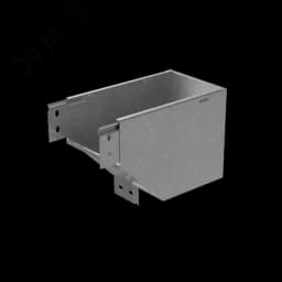 Угол верт. внеш. L 80х150 мм с разворотом трассы на 90 гр. ПЛЮС INOX304