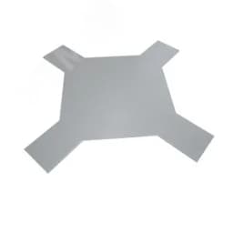 Крышка лестничного Х-разветвителя 200 мм INOX304