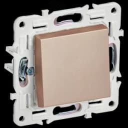 SKANDY Выключатель 1-клавишный 10А SK-V01Sa песочный IEK