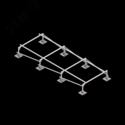 Опорная конструкция для установки оборудования TECHNORAPTOR STEELFOOT 1500х4000 тип 1 КМ-профиль