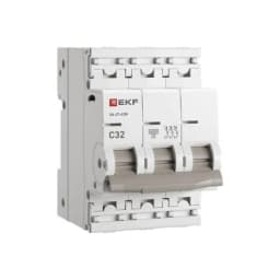 Выключатель автоматический 3п C 32А 6кА ВА 47-63N PROxima EKF M636332C