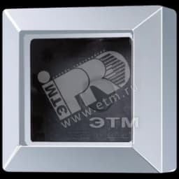 Коробка для накладного монтажа 1-я с негорючим основанием, в комплекте с рамкой для установки устройств и накладок серии A для горизонтальной/вертикальной установки Серия- AS500 Материал- дуропласт Цвет- алюминий