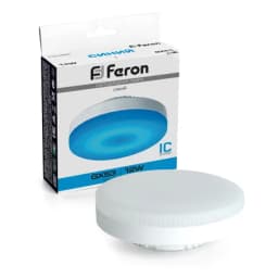Лампа светодиодная Feron LB455 GX53 12W 175265V синяя 51019