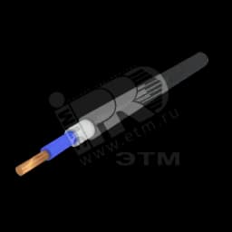 Кабель силовой ППГнг(А)-HF 1х10ок(N)-0.66 однопроволочный синий (барабан)