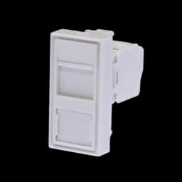 Модуль розетки Suprlan 45х22,5 8P8C (RJ-45) cat.5e (DIY)