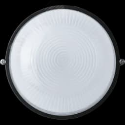 Светильник НПП-60w термостойкий круглый без решетки IP54 черный