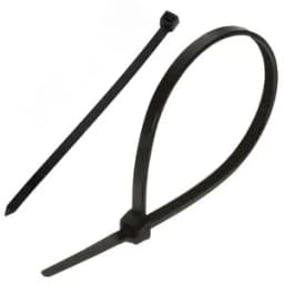 Хомут-стяжка нейлон, 100шт, 200х3,6мм, черный 008602 СКРАП