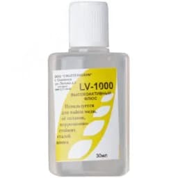 Флюс LV-1000 (высокоактивный флюс для пайки сильноокисленных поверхностей) 30 мл FIT