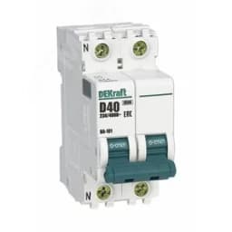 Выключатель автоматический 1P+N 40А х-ка D ВА-101 4,5кА