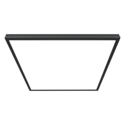 Светодиодная панель Feron AL2117 встраиваемая Армстронг 40W 6500K черный ЭПРА в комплекте 51338