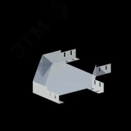 Лоток монтажный угловой 90 горизонтальный ЛУ90Г.300.80.528.1.2 Н0122310525 СОЭМИ