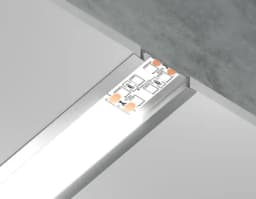 Алюминиевый профиль встраиваемый 3066 для светодиодной ленты до 198мм Ambrella Light GP1100AL