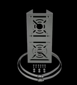 Кронштейн ST-BMS (С ХОМУТОМ) средний универсальный для крепления 2-х видеокамер Space Technology