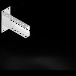 Консоль с опорой  85х40 основ. 100 П-образная средняя оцинкованная