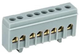 Шина L «фаза» в корп. изоляции на DIN-рейку ШНИ-6х9-8-К-Ср IEK YNN10-69-8KD-K02