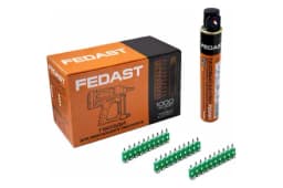 Гвозди для монтажного пистолета 3.0х32 мм усиленные 1000 шт./уп+1 баллон