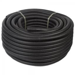 Труба гофрированная IEK ПНД черная, с зондом 32 мм (бухта 25 м)