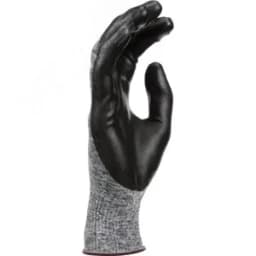 Перчатки трикотажные антипорезные с двойным нитриловым покрытием VECUTD04, размер 11