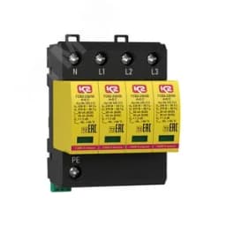 УЗИП ГРОЗОСТОП ГСВ2-60/20 4+0 С, класс II, In - 15 кА (8/20), Imax - 40 кА (8/20)