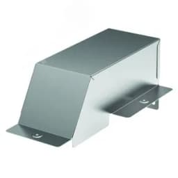 Ответвитель-крышка Т-образный переходник DDT 200/100 в комплекте с крепежными элементами и соединительными пластинами