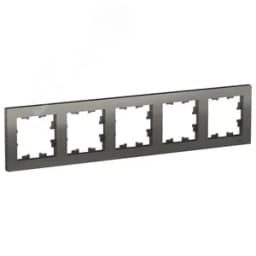 Рамка пятипостовая ATLASDESIGN универсальная сталь