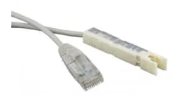 Патч-корд 110го типа RJ45, на 2 пары, 2 м Hyperline PC-110-RJ45-2P-CX-2M-LSZH-GY
