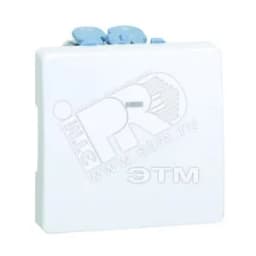 Выключатель двухполюсный с контрольной подсветкой, 16А 250В, S27, серый