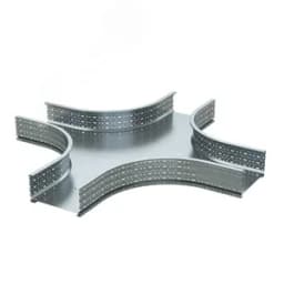 Ответвитель Х-образный листовой 100х200 цинк-ламельный