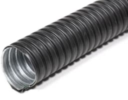 Металлорукав в ПВХ изоляции Р3-ЦПнг 15 d15мм без протяжки черн. (уп.50м) ГОФРОМАТИК zeta44204