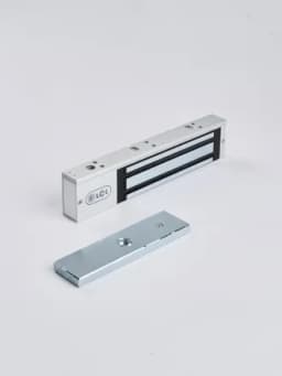 Электромагнитный замок (сила удержания 280кг), цвет серебристый сатинированный алюминий RAL 7047 RL-EM280-L0S R-Lock