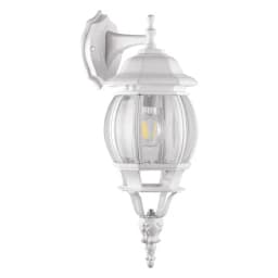 Светильник садовопарковый Feron 8102 восьмигранный на стену вниз 100W E27 230V белый 11097