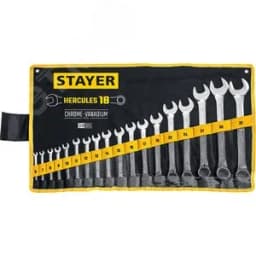 Набор комбинированных гаечных ключей 18 шт ЗУБР