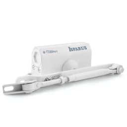 Дверной доводчик НОРА-М ISP 410 (белый) до 60 кг