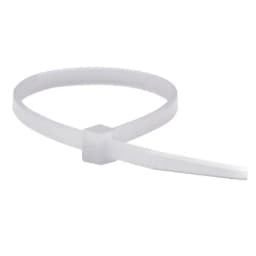 Хомут кабельный 4.8х390 полиамид бел. (уп.100шт) DKC 25218SR