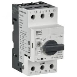 Автоматический выключатель защиты двигателя ARMAT A1 GV2P 0,1-0,16А IEK