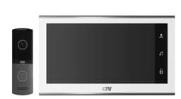 Комплект цветного видеодомофона CTV-DP2702MD W (White/Silver)