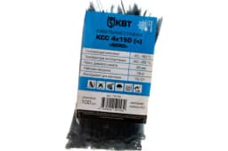 Хомут кабельный КСС «NORD» 4х150 черн. (уп.100шт) Fortisflex 79745