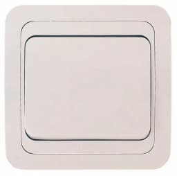Выключатель 1-кл. СП Mimoza 10А IP20 бел./бел. Makel 12001