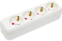 Колодка удлинителя 4-м с заземл. Lila LEZARD 720-0400-401