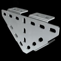 Косынка монтажная c отгибом под 90град HDZ IEK