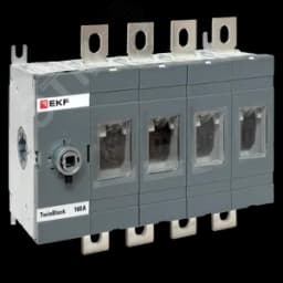 Рубильник 160A 4P без рукоятки управления TwinBlock
