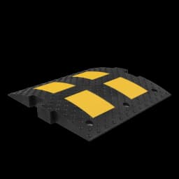 Лежачий полицейский ИДН 500-1 средний элемент РЕЗИНА. Металлокорд. Сотовая структура. ГОСТ Р 52605-2006(ГП) (Яр)