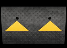 Съезд с бордюра КОМПОЗИТ СП-150-1 основная часть со светоотражателем