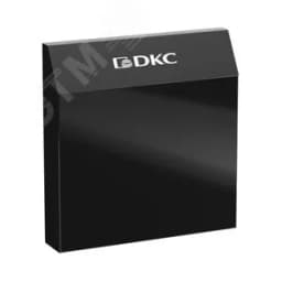 Защитная панель IP56, листовая сталь RAL9005, для вентиляторов и решеток 205x205 мм DKC