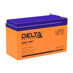 Аккумулятор DTM 1207 F2 (12В/7,2Ач) Delta