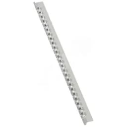 Планка маркировочная 2.3мм буквы (R) черная/белая Memocab 240шт Legrand Euro